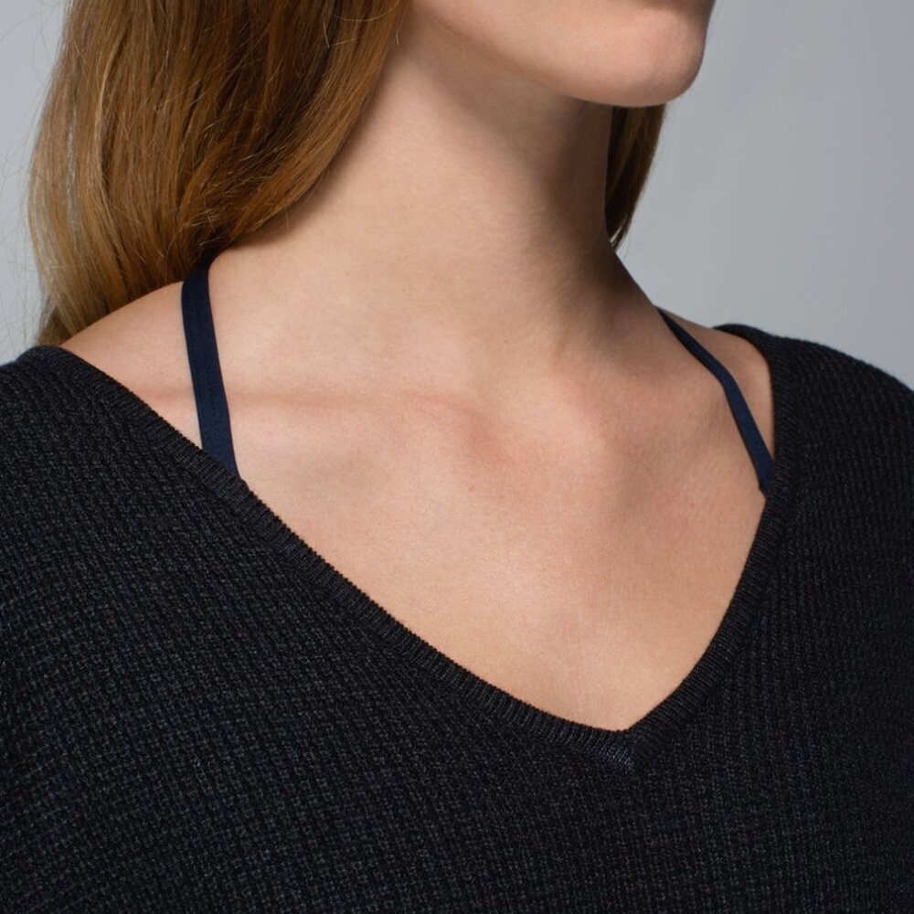 Lululemon The Sweater Life Heathered Black | 8 - Picture 8 of 11